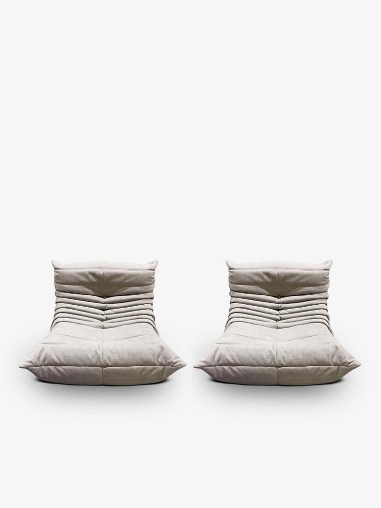 Pair of Togo Fireside Chairs For Sale at 1stDibs