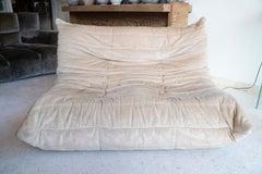 Pareja de sofás de dos plazas Togo de Michel Ducaroy para Ligne Roset, 1973