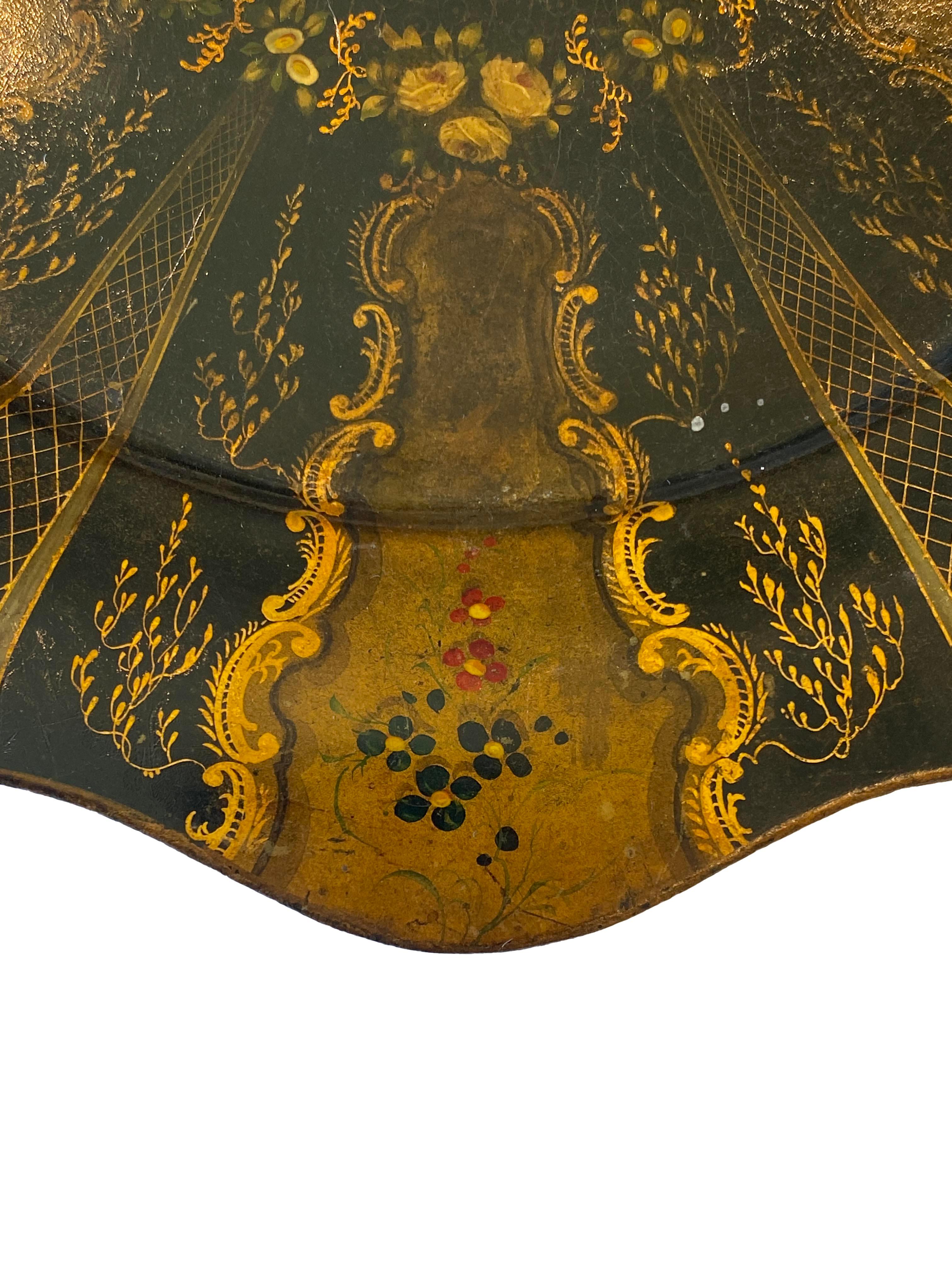 Par de Cargadores de Tole - De la Colección de Ann y Gordon Getty siglo XIX en venta