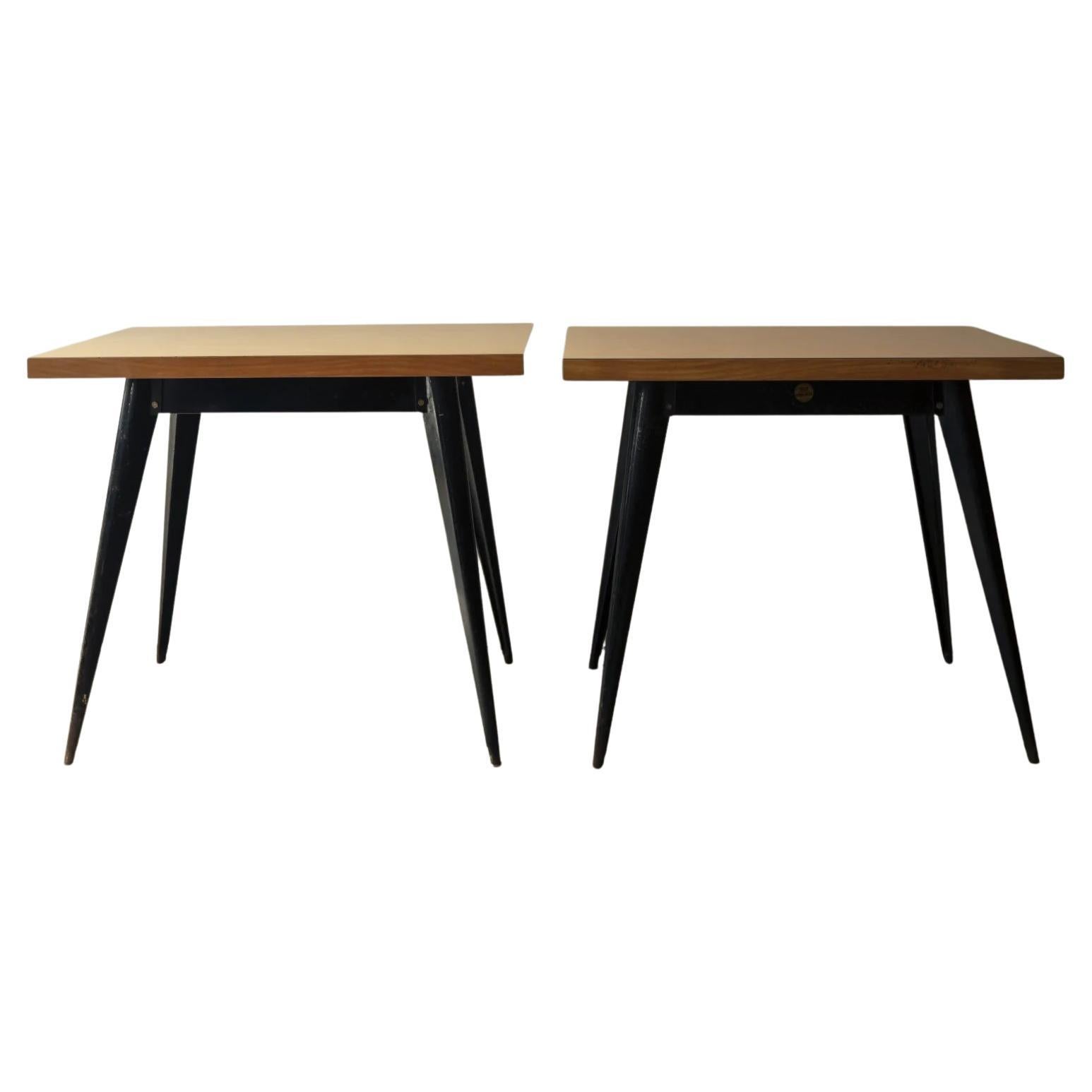 Pair of Tolix ‘55’ Tables For Sale