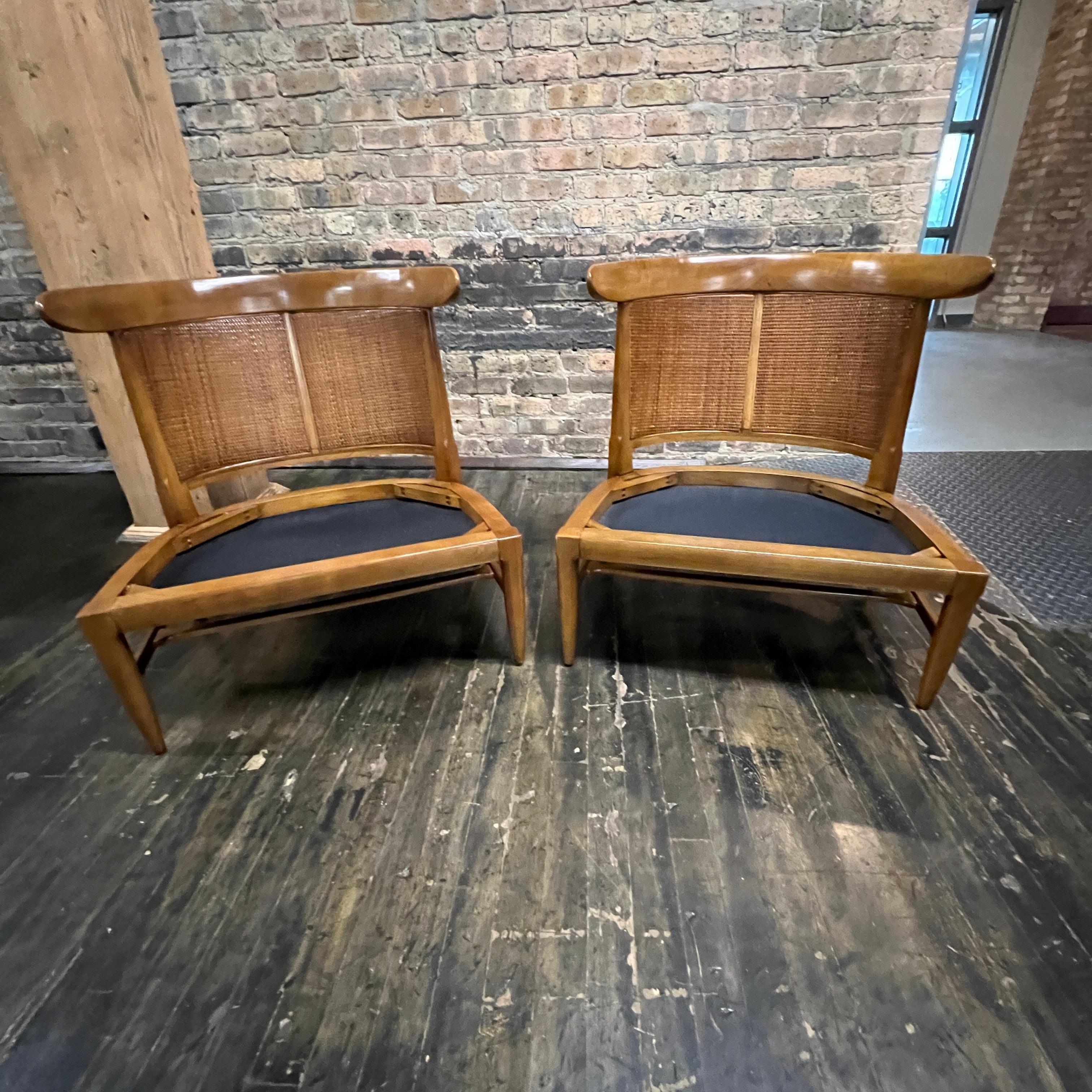 Ein Paar Tomlinson Bullhorn-Sessel ohne Armlehne von John Lubberts und Lambert Muller im Zustand „Gut“ im Angebot in Chicago, IL