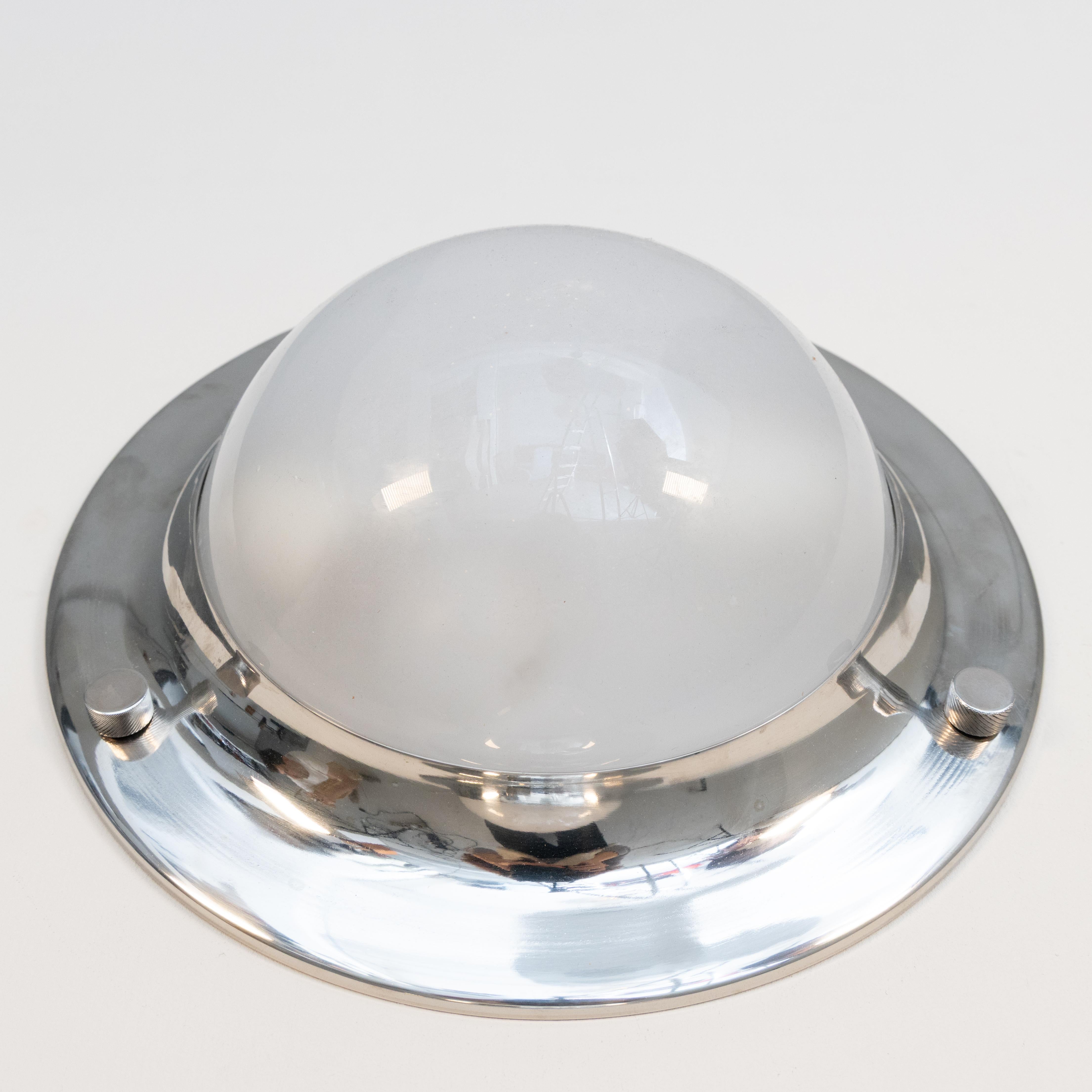 Metal Pair of Tommy LSP6 lamps, Luigi Caccia Dominioni, Italy, 1965 Circa For Sale