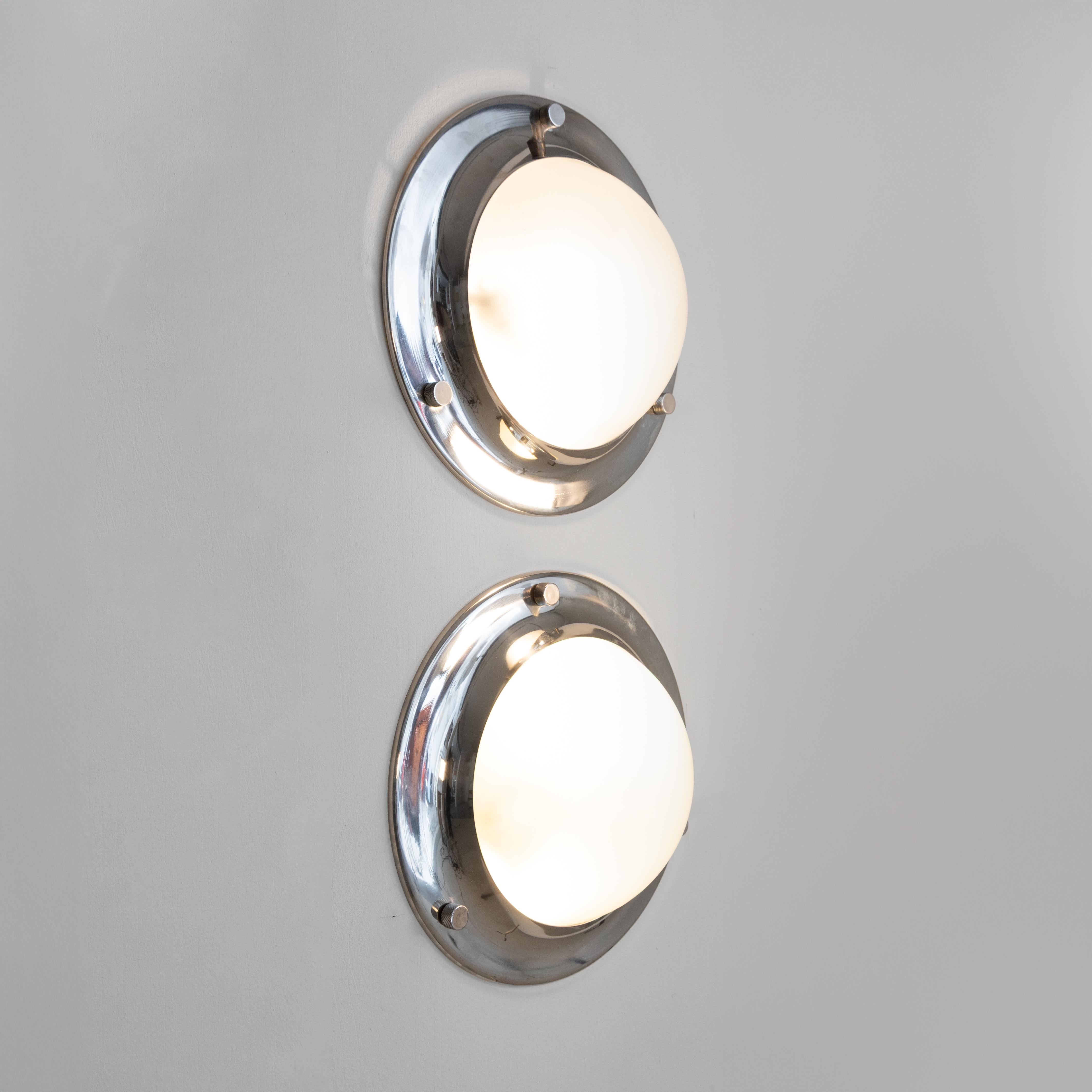 Pair of Tommy LSP6 lamps, Luigi Caccia Dominioni, Italy, 1965 Circa For Sale 1