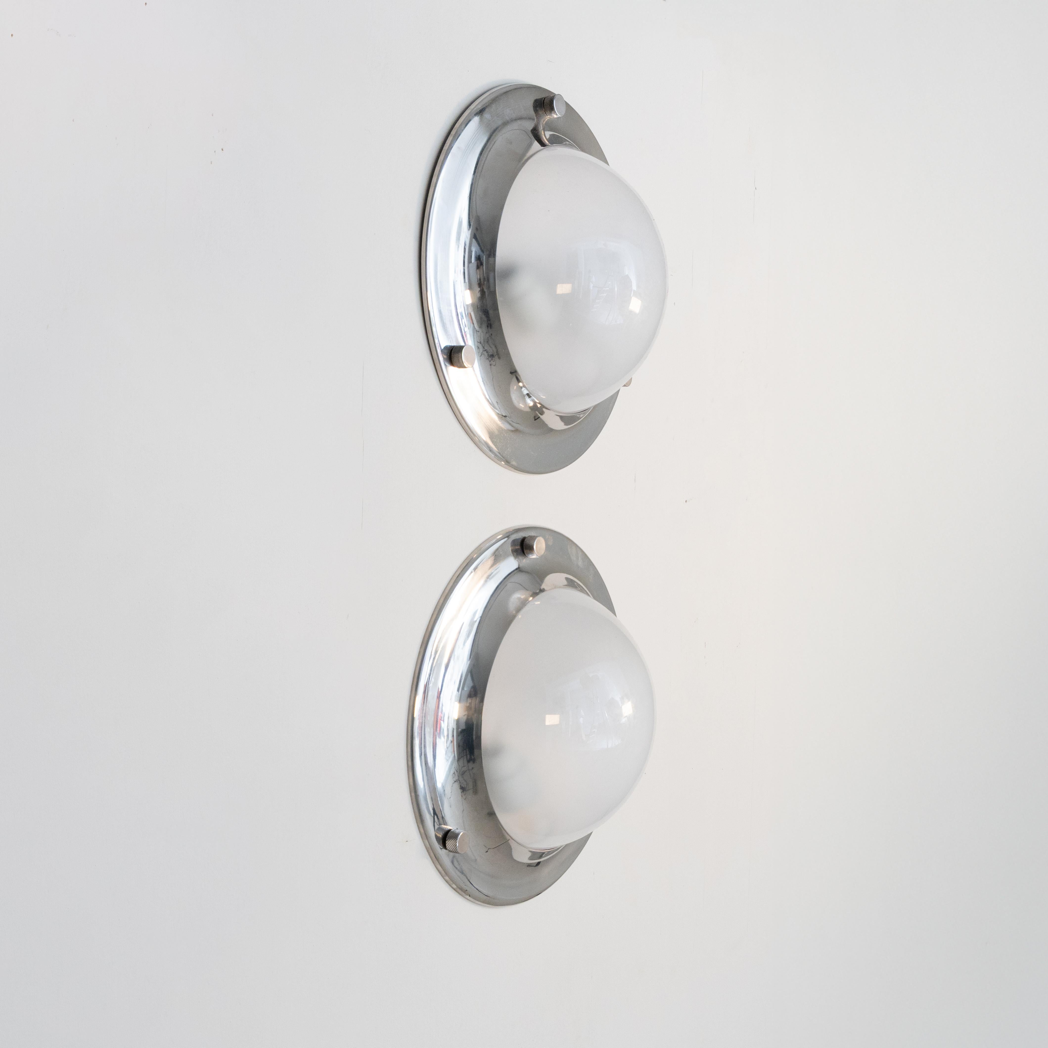 Pair of Tommy LSP6 lamps, Luigi Caccia Dominioni, Italy, 1965 Circa For Sale 2