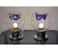 Ein Paar Toni Zuccheri-Lampen für VeArt, 1960