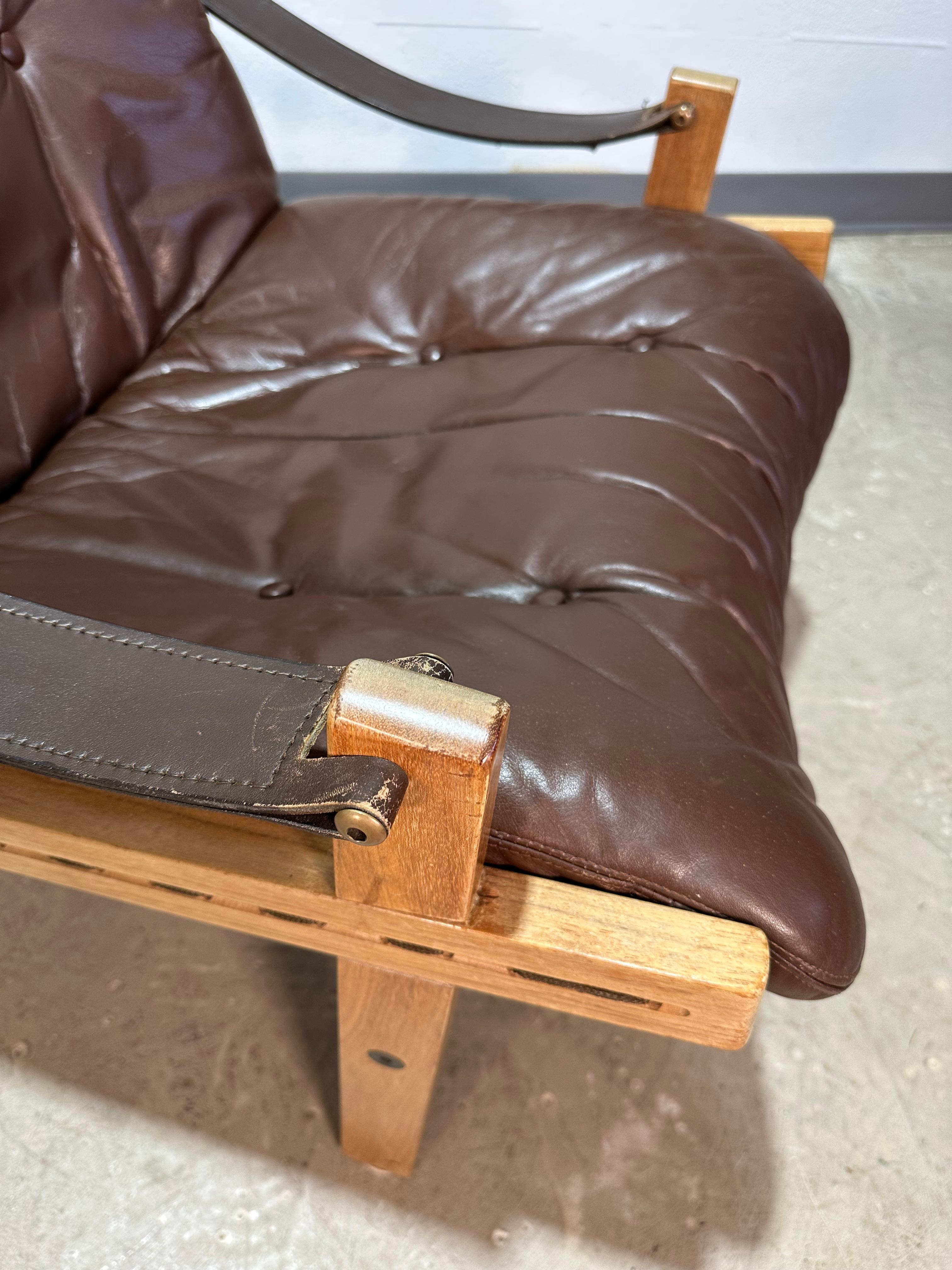 Coppia di sedie facili Torbjorn Afdal Hunter per Bruksbo Norvegia in vendita 1