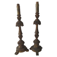 Pair of torch holders - 19th century