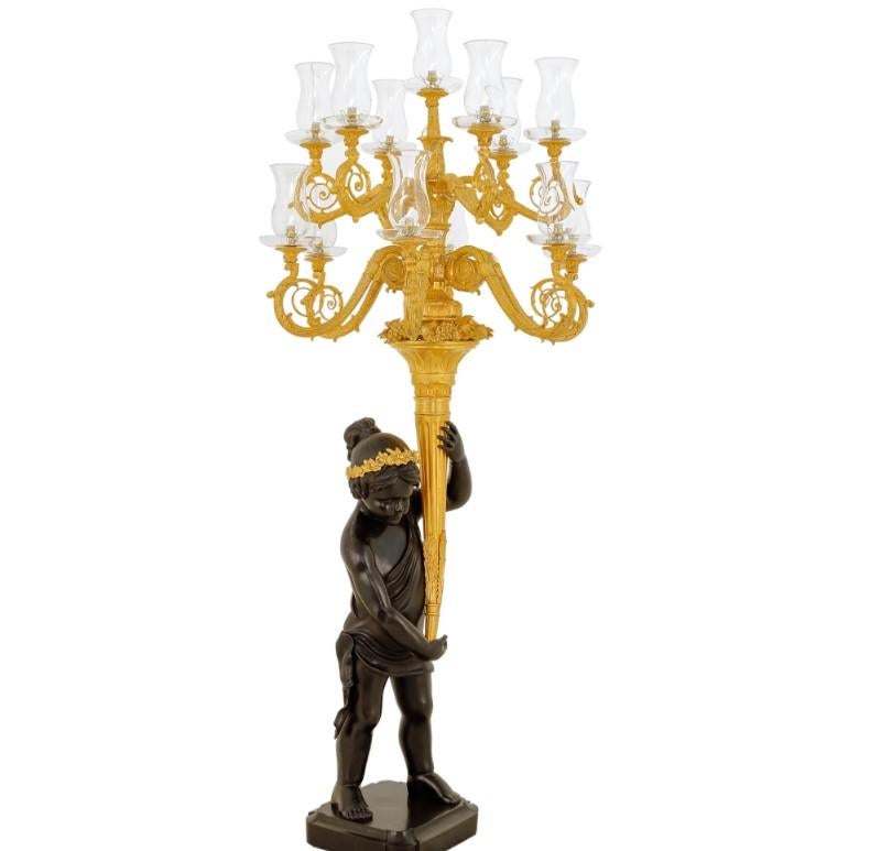 20th Century Pair of torches For Sale