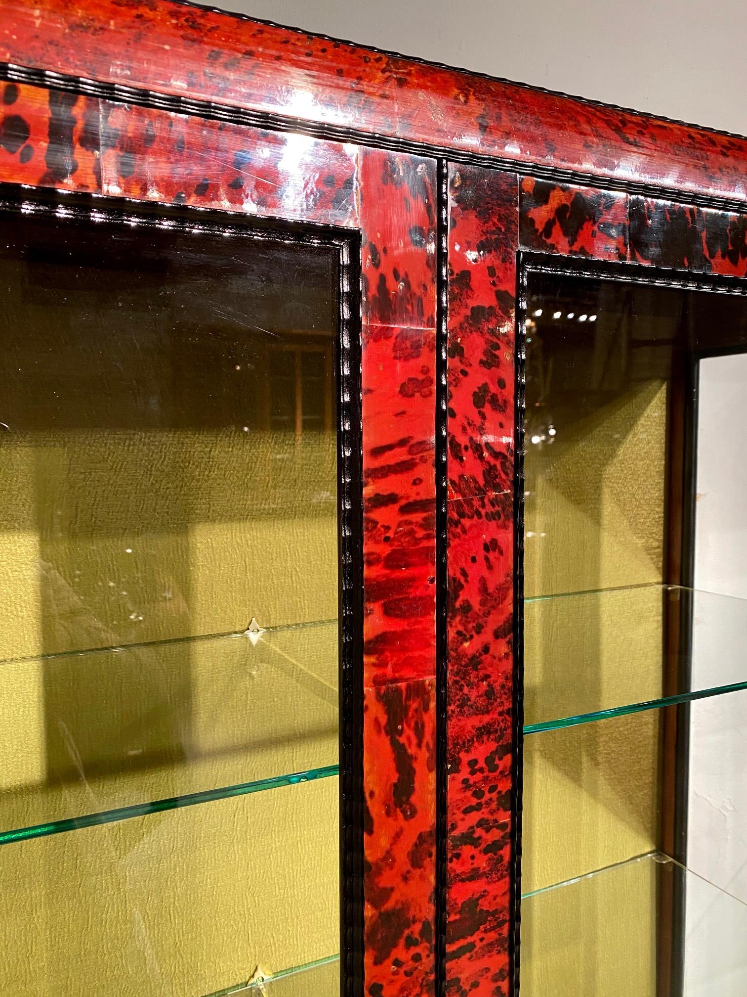 Ein Paar Schildpatt-Vitrinenkästen aus Schildpatt – Maison Franck im Angebot 5