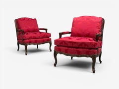 Pair of Tortoise Shell Lounge Chairs/ Marquis by Theodore Alexander, Fauteuils