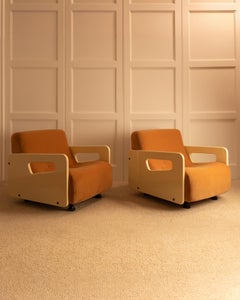 Pair of Toruga armchairs - Italy 1960s