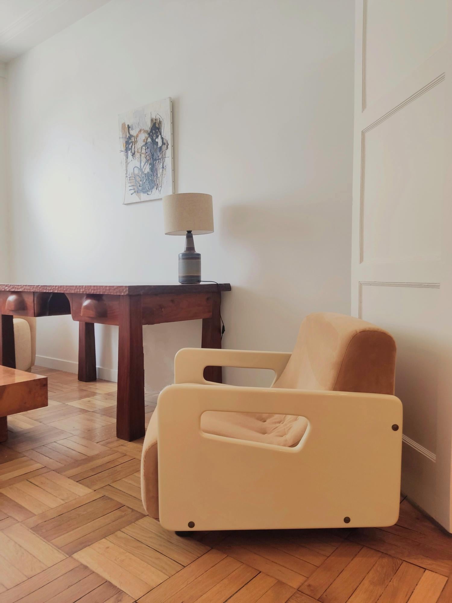 Style international Pair of Toruga armchairs - Italy 1960s en vente