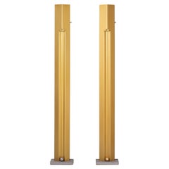 Pair of Totem floor lamps by Kazuhide Takahama for Sirrah, 1982