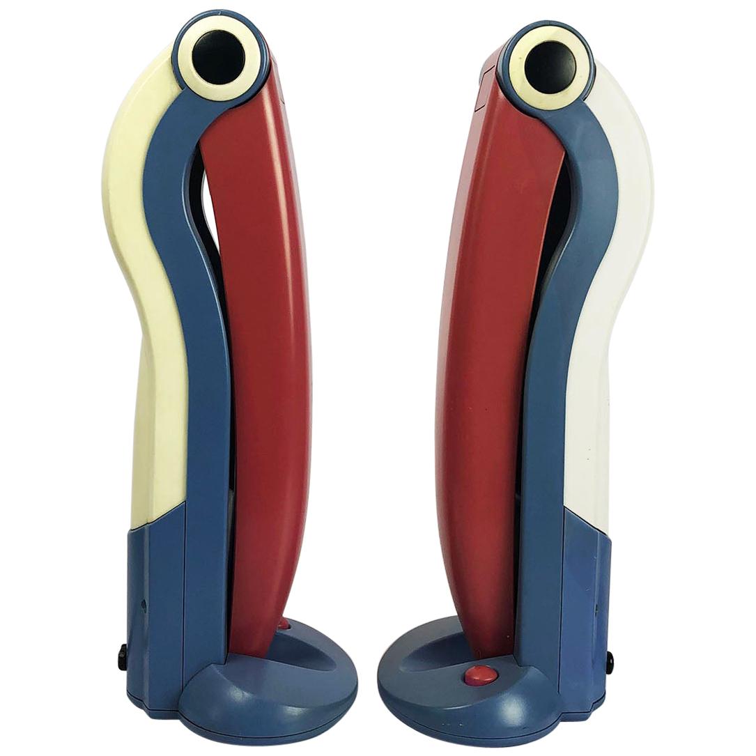 Pair of Toucan Table Lamps by H.T Huang