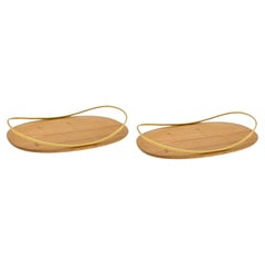 Pareja de madera de fresno Touché Bois de Mason Editions