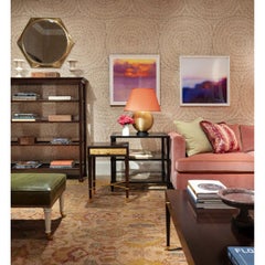 Pair of Transitional Mahogany Étagères