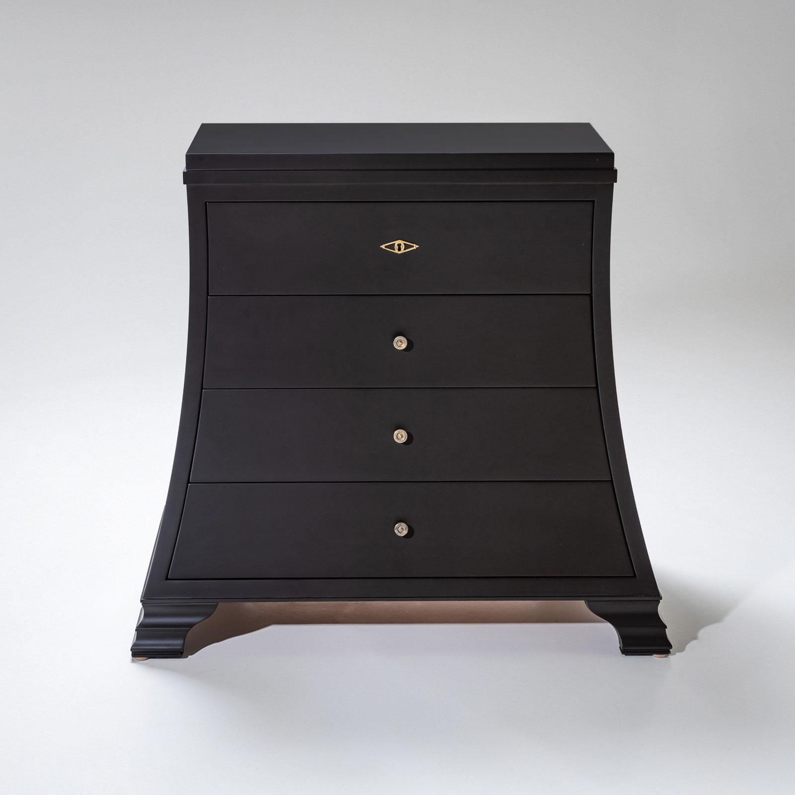 Pair of Trapezoidal Commodes, Late 20th Century In Good Condition For Sale In Greding, DE