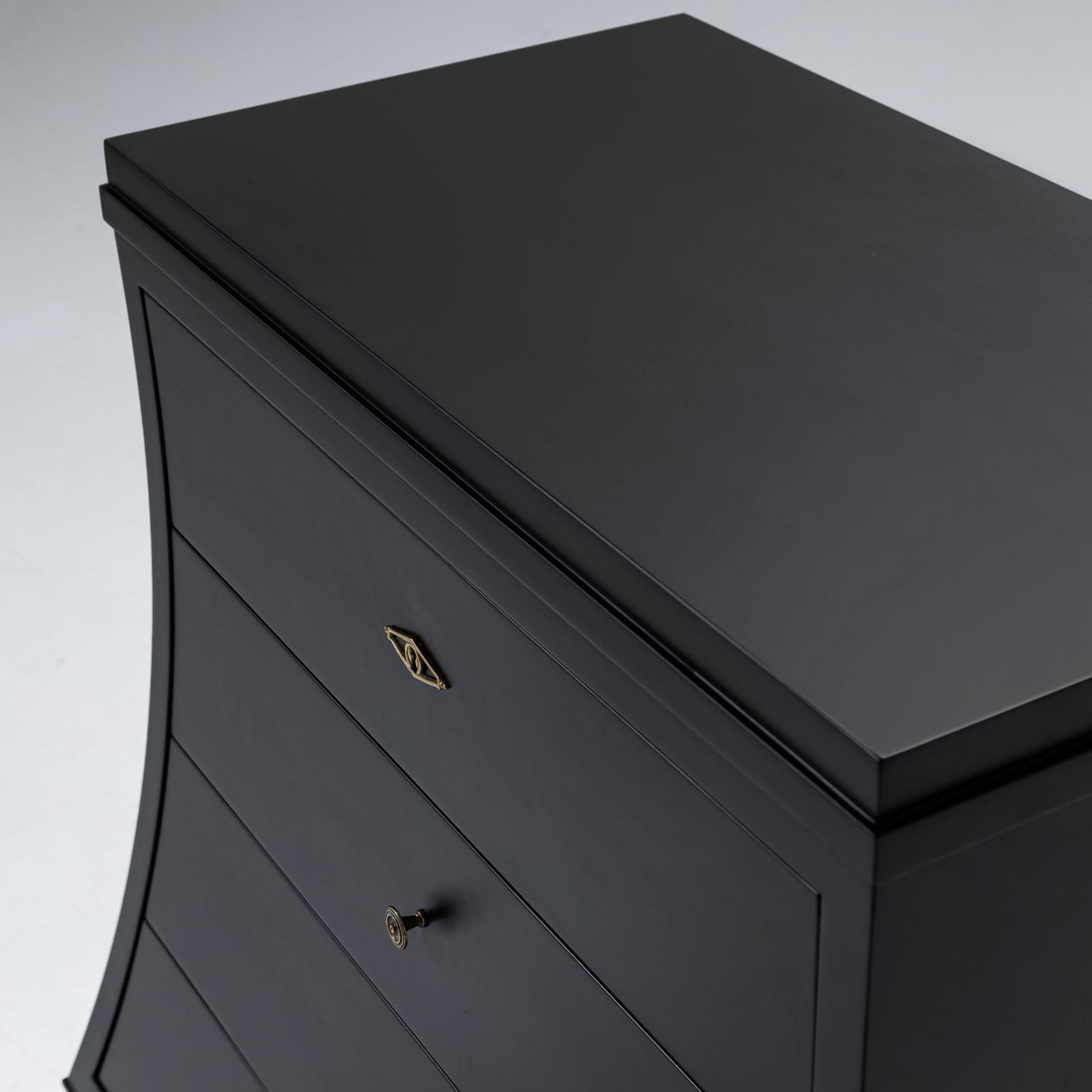 Pair of Trapezoidal Commodes, Late 20th Century For Sale 2