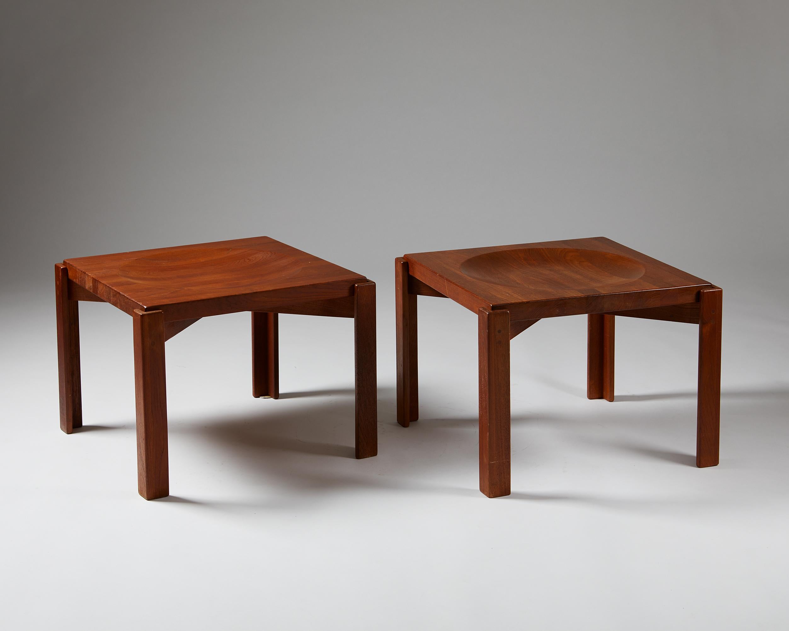 Danish Pair of Tray Tables Designed by Jens Quistgaard For Sale