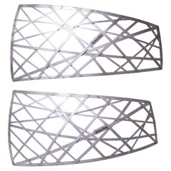 Pair of Trays Criss Cross by M.Aram