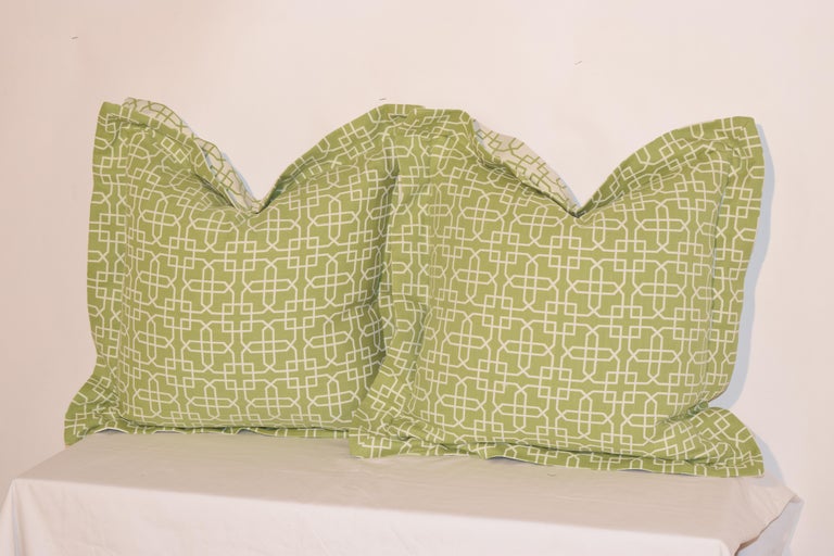 Hand-Crafted Trellis Pillows For Sale