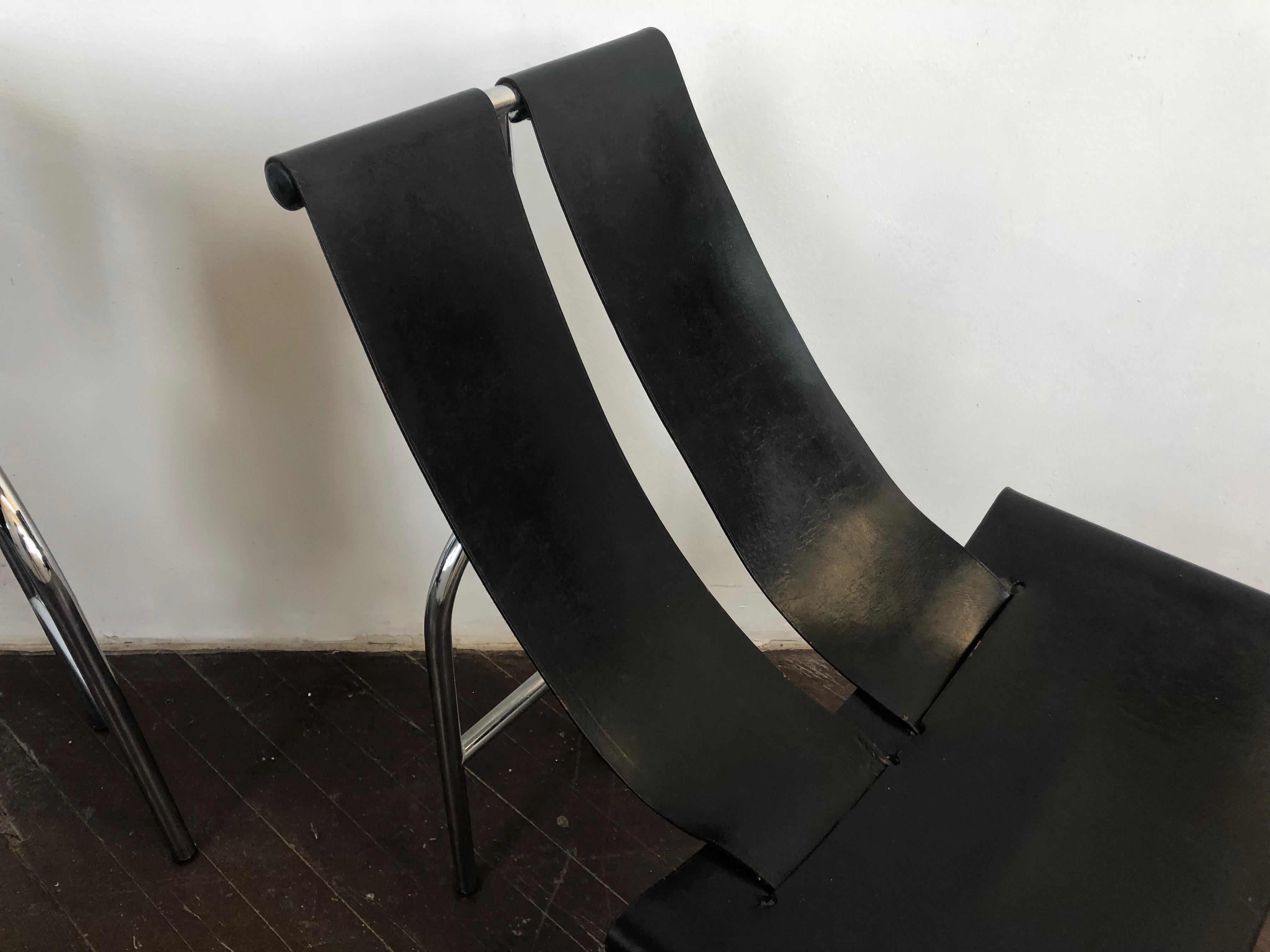 Pair of TRI 15 Chairs by Roberto Gabetti & AImaro Isola for Arbo, Italy, 1968 For Sale 2