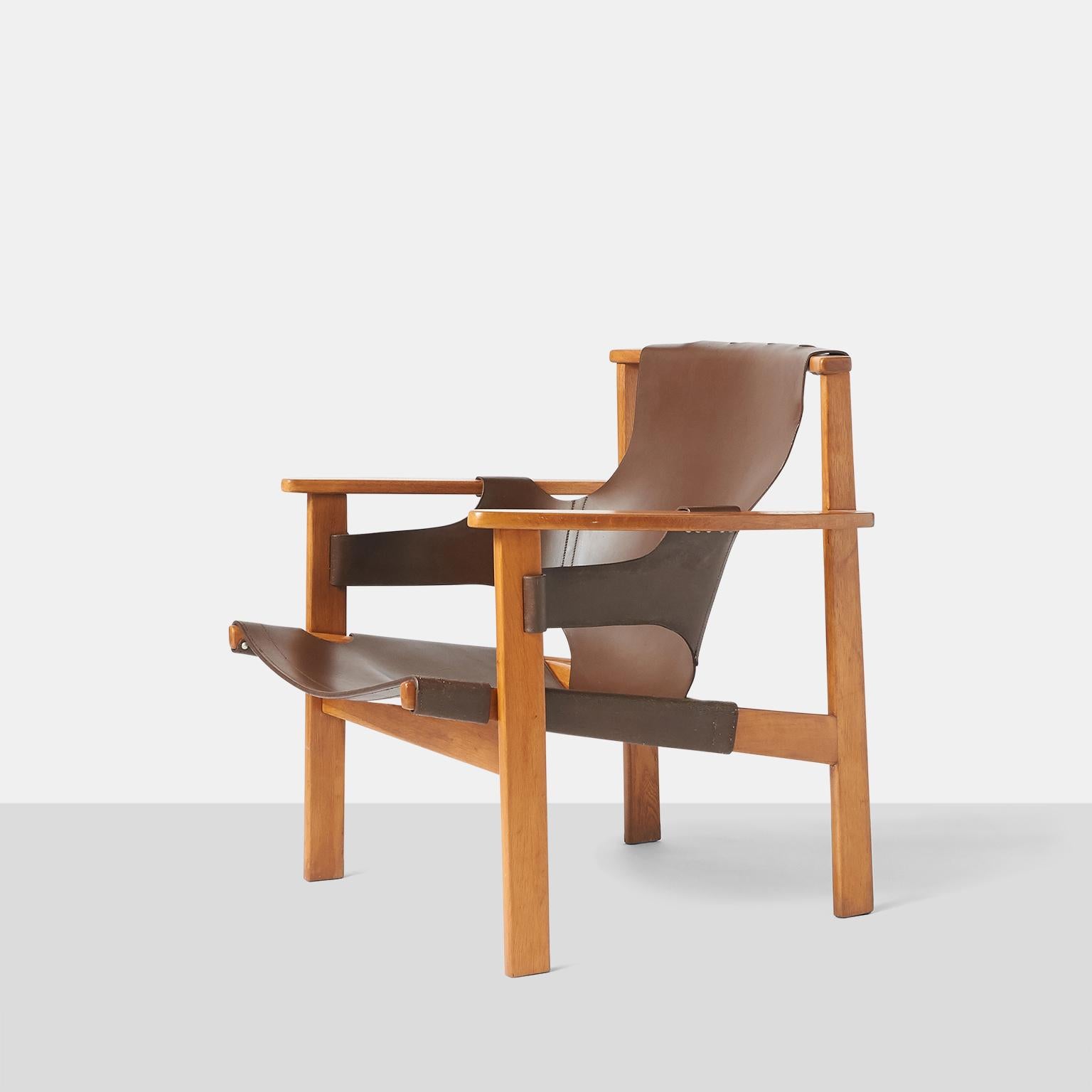 Scandinavian Modern Pair of “Trienna” Armchairs by Carl-Axel Acking