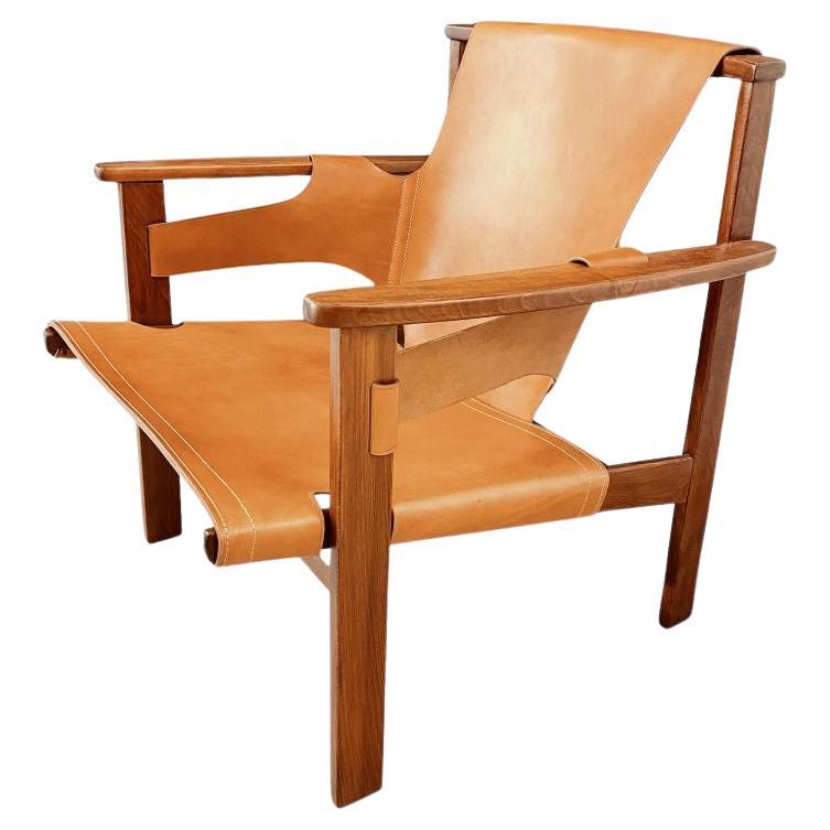 Paire de fauteuils Trienna Safari de Carl-Axel Acking en vente