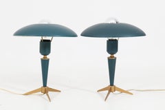 Pair of Tripod Desk Lamps by Louis Kalff for Philips, 1950s