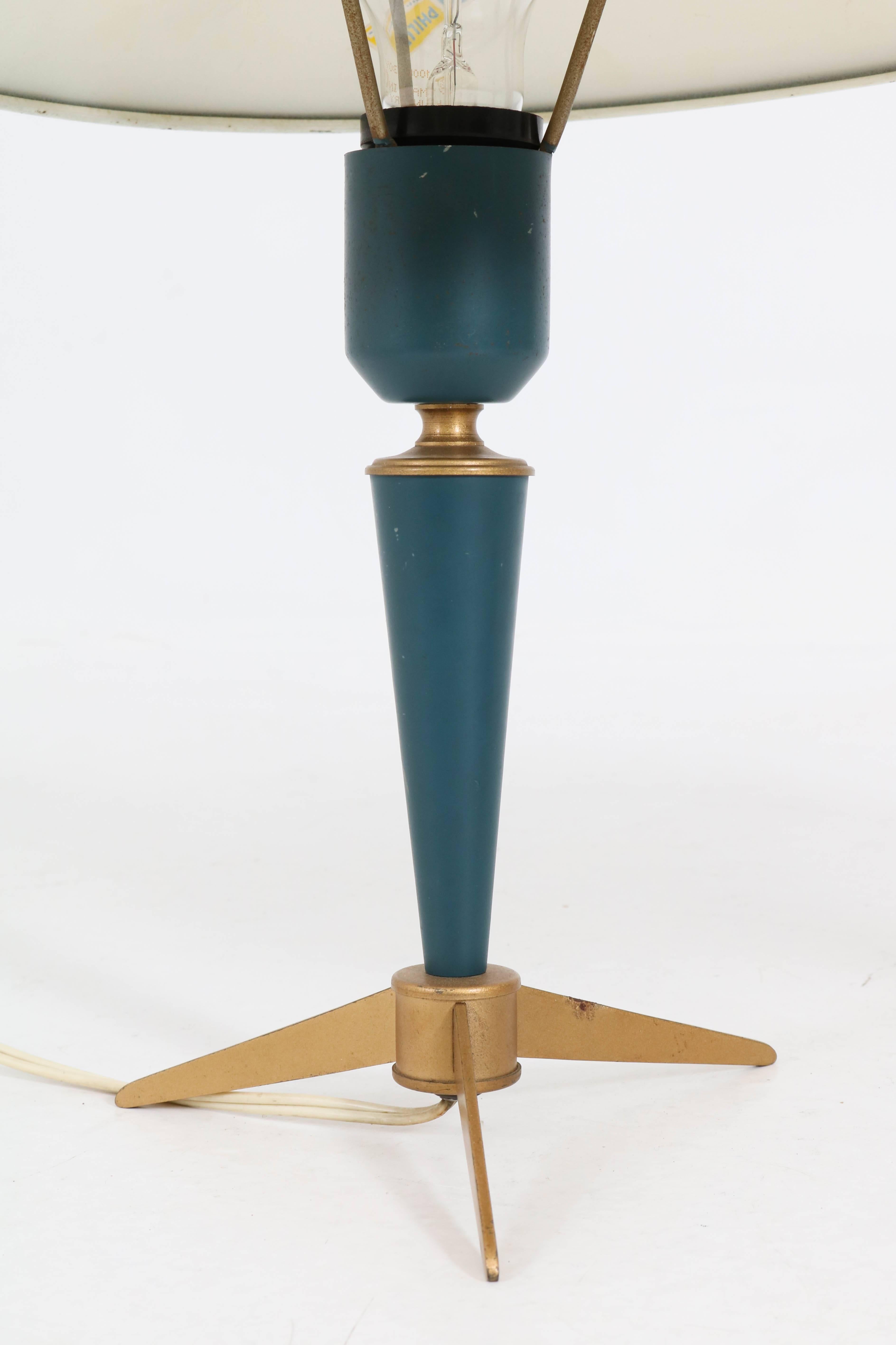 Mid-20th Century Pair of Tripod Desk Lamps by Louis Kalff for Philips, 1950s
