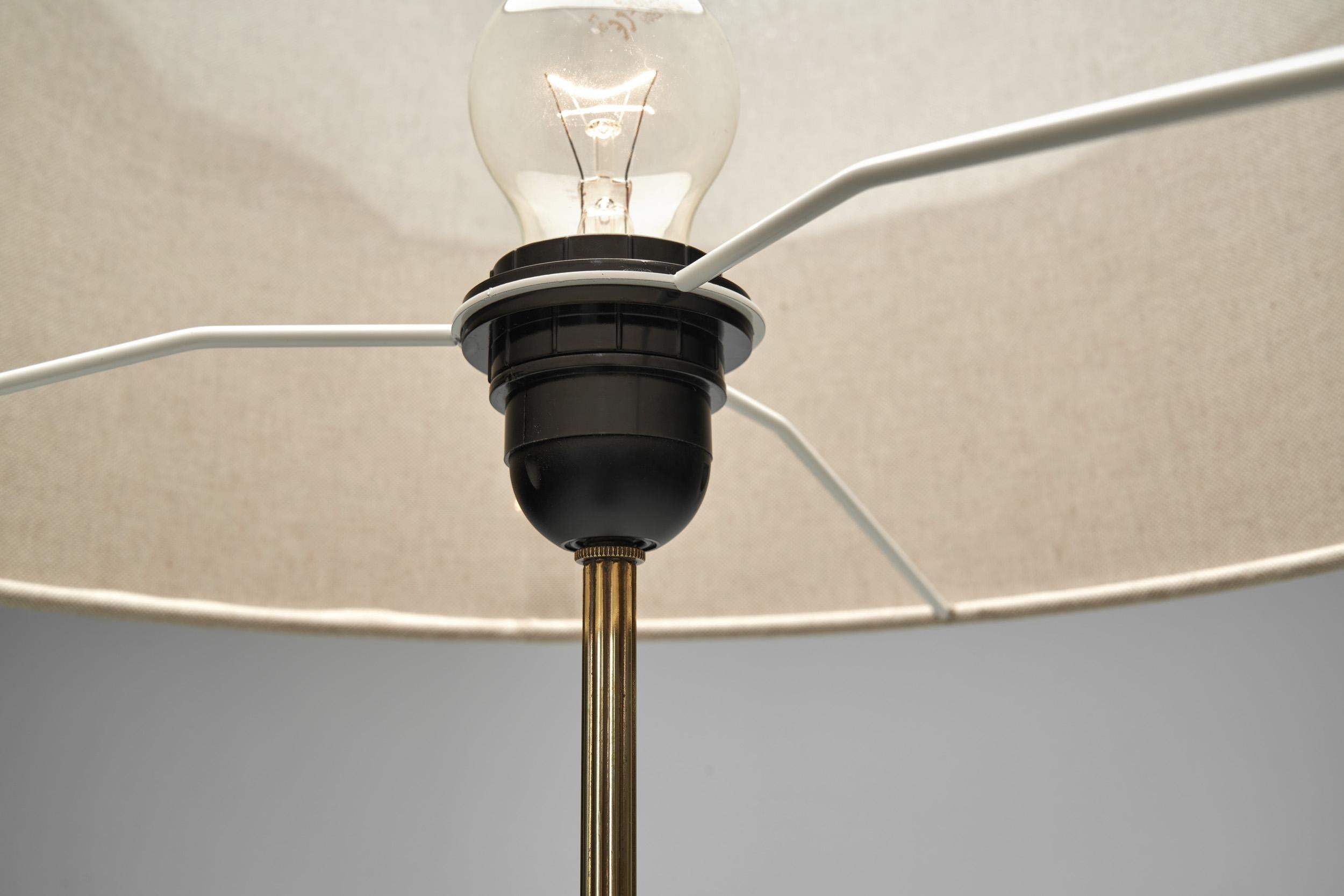 Coppia di lampade da terra a treppiede di Svend Aage Holm Sørensen (Attr.), Danimarca 1960 ca. in vendita 4