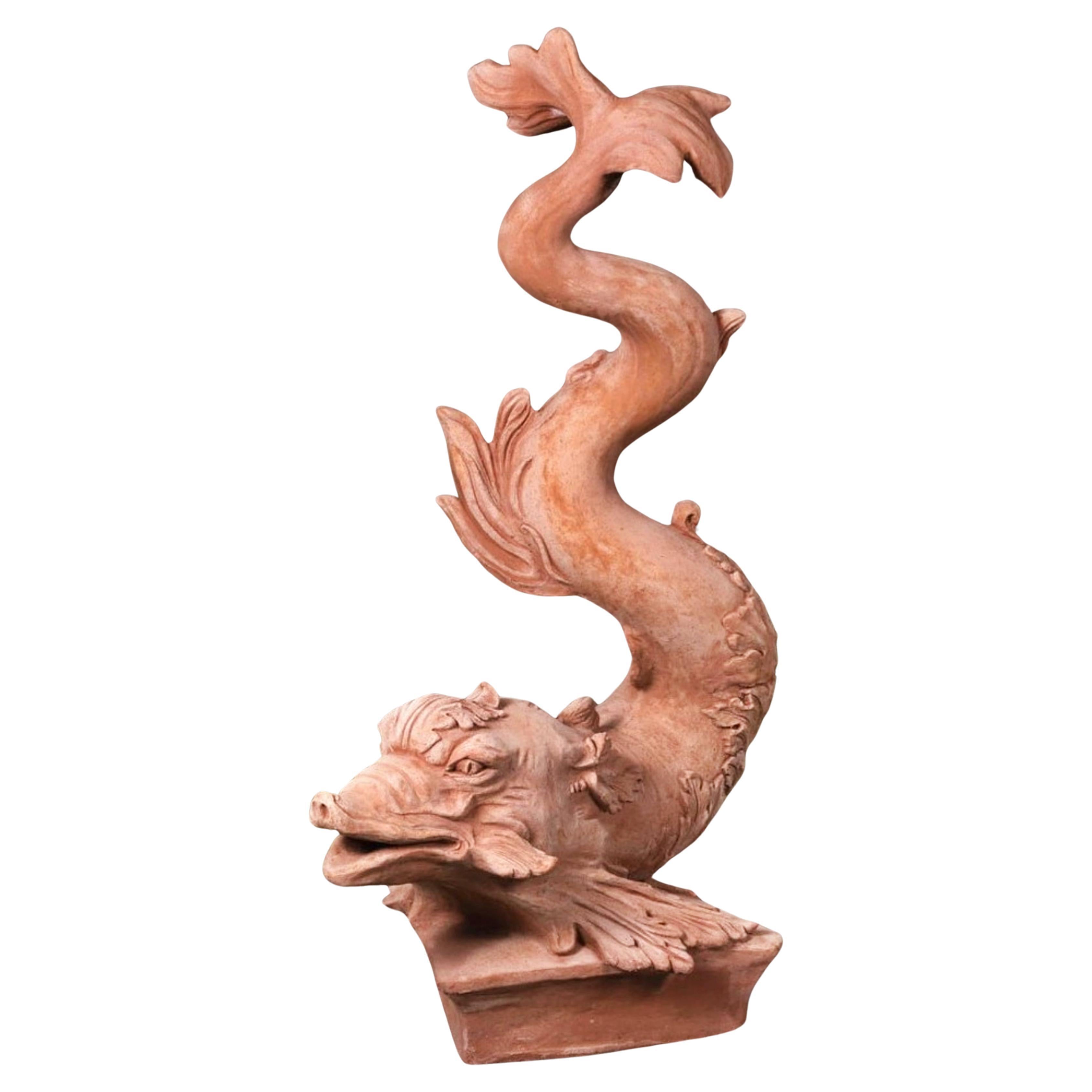 Coppia di Tritoni Boboli in terracotta Impruneta XX secolo

Altezza (cm)
115
Dimensioni (cm)
70x46
Dimensioni della base (cm)
43x43
Peso (Kg)
45

buone condizioni