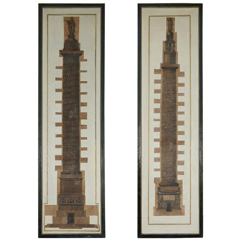 Antigüedades de la Casa Real

Royal House Antiques se complace en poner a la venta este impresionante par de grabados sobre lienzo absolutamente macizos de la columna italiana de Trajano y otra columna romana hacia 1860, un par de los cuales se