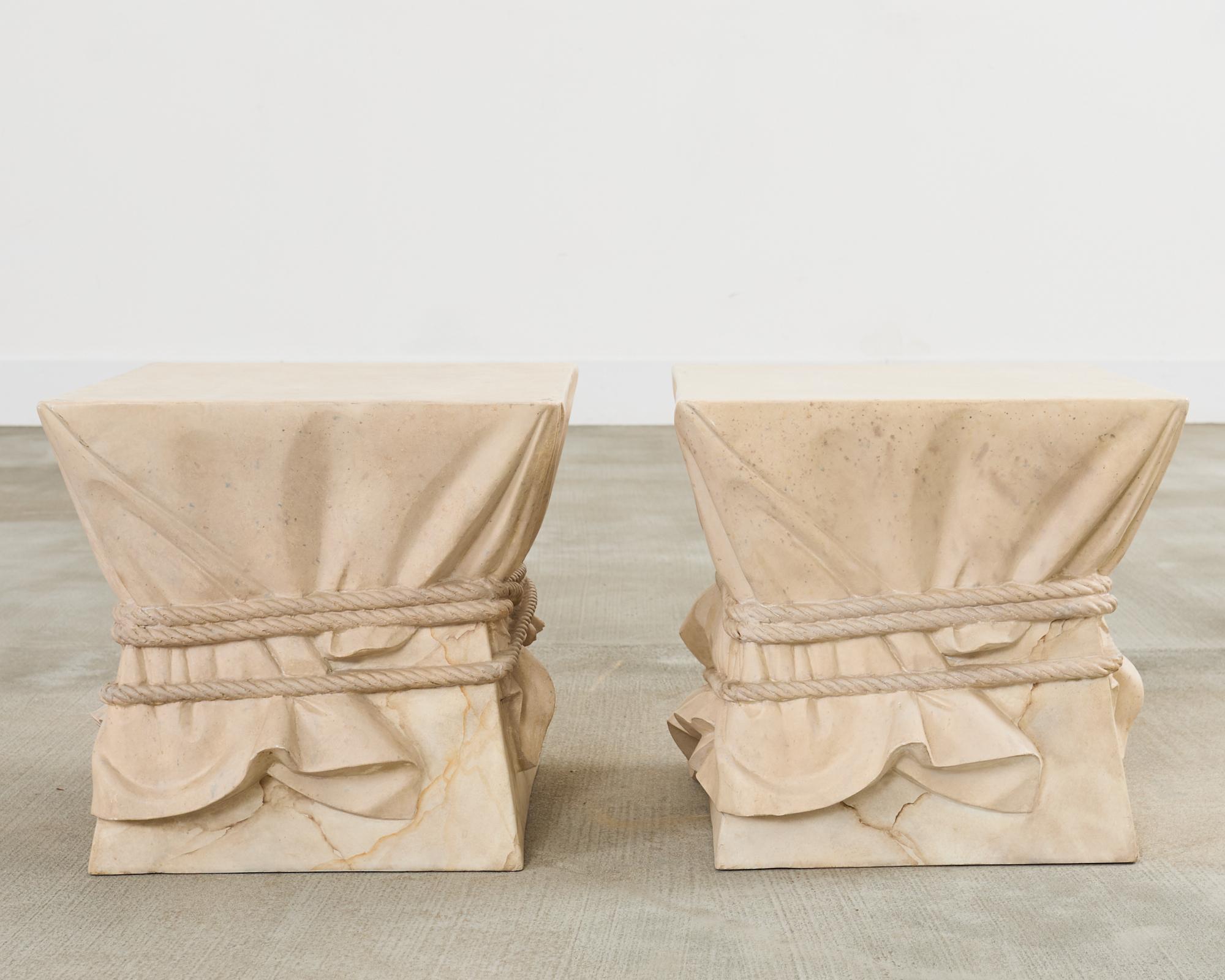 Paire de tables à boire en trompe l'Oeil d'après I John Dickinson en vente 7