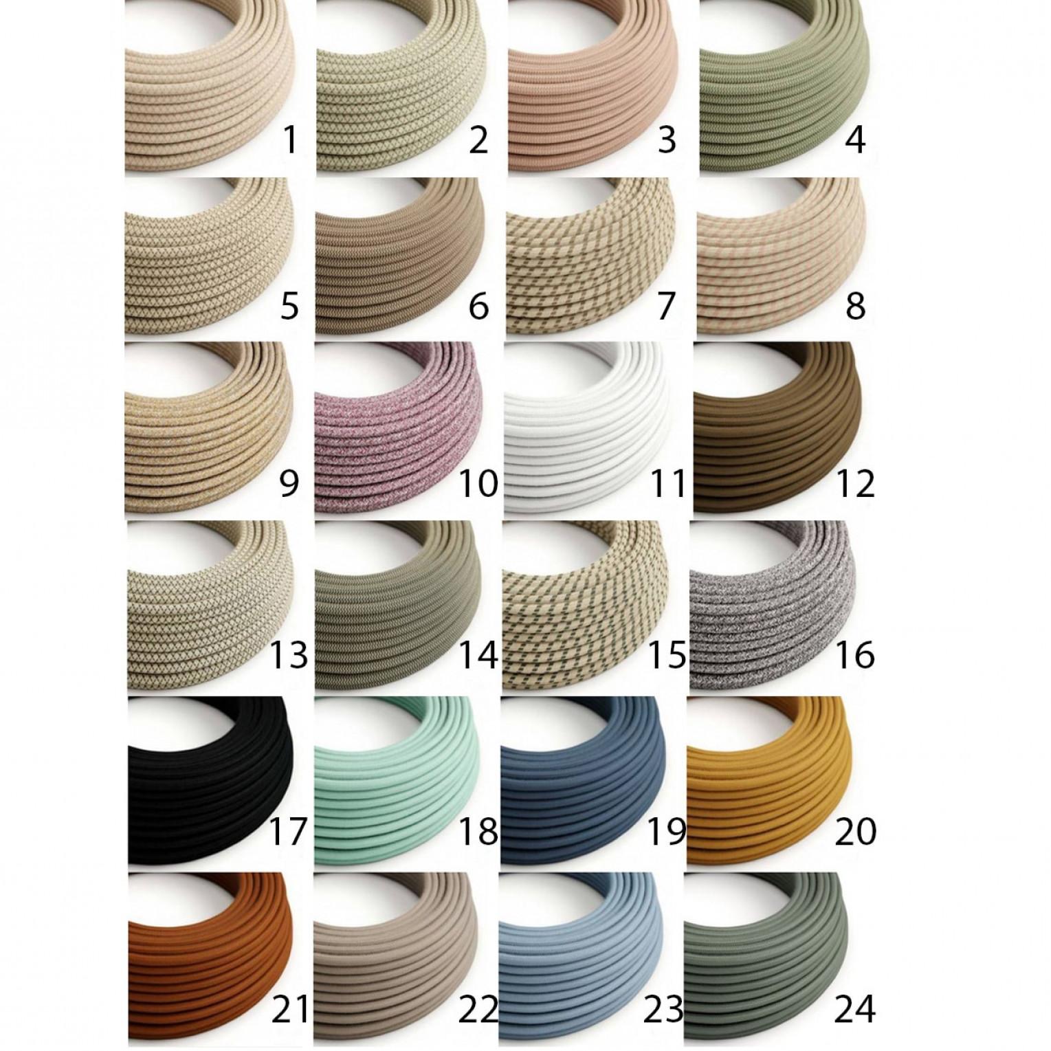 Coppia di lampade a sospensione in ceramica marrone avorio a tromba, Danimarca, 1970 in vendita 1