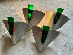 Pair of "TRYBECA" Sconces by Bernhard Dessecker for Ingo Maurer, Germany 1980's