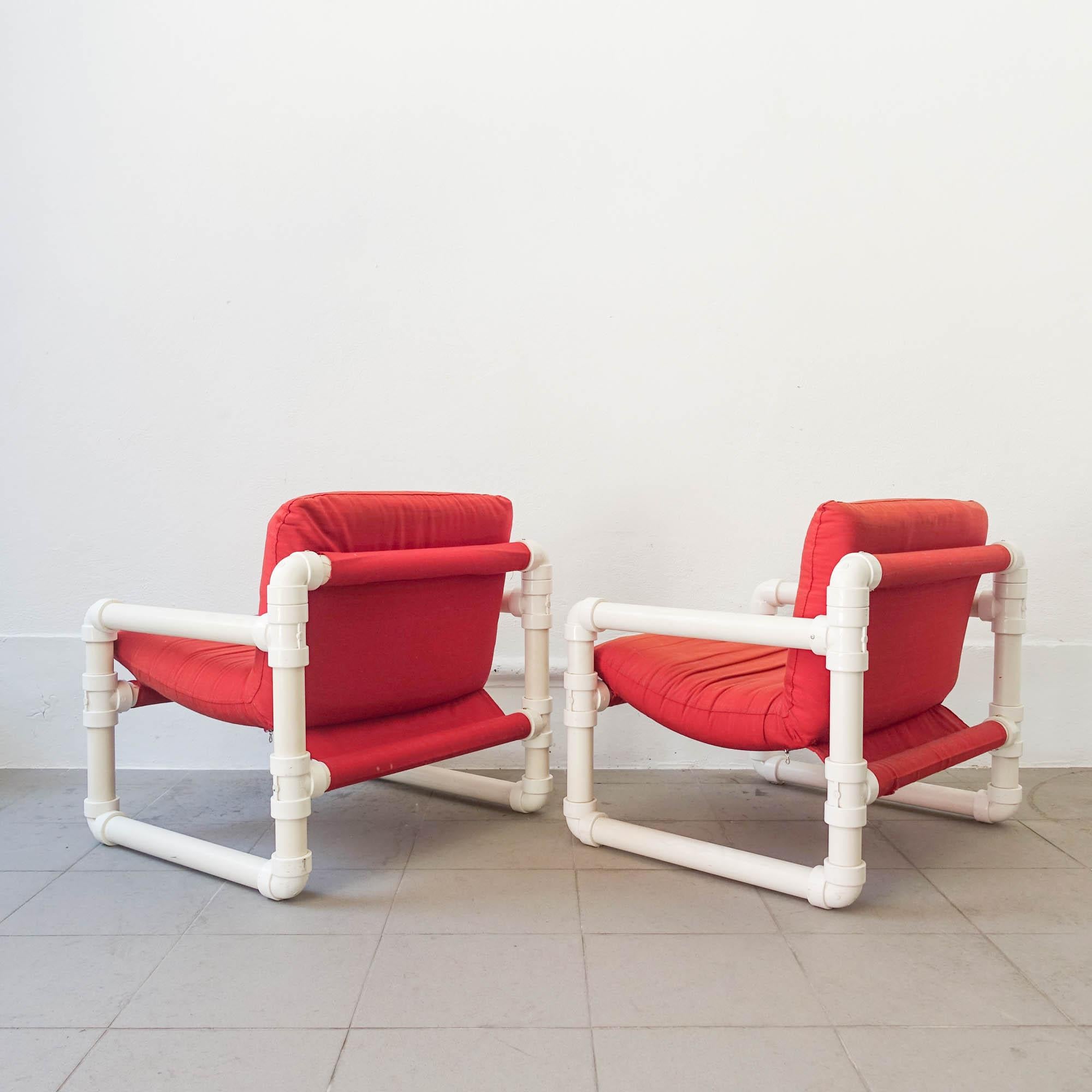 Paire de fauteuils «ub-Kit », par Joo A. Pinto de Oliveira pour Altamira & Plimat Bon état - En vente à Lisboa, PT
