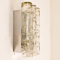 Pair of Tube Wall Sconces Doria, 1970s