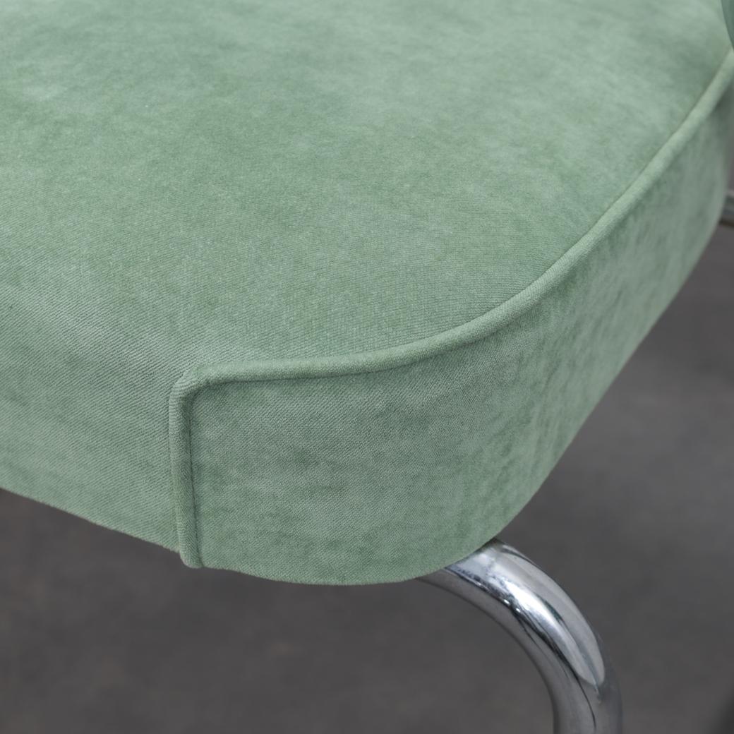 Pair of Tubular Steel Armchairs by Paul Schuitema for Fana Metal Netherlands 50s For Sale 3