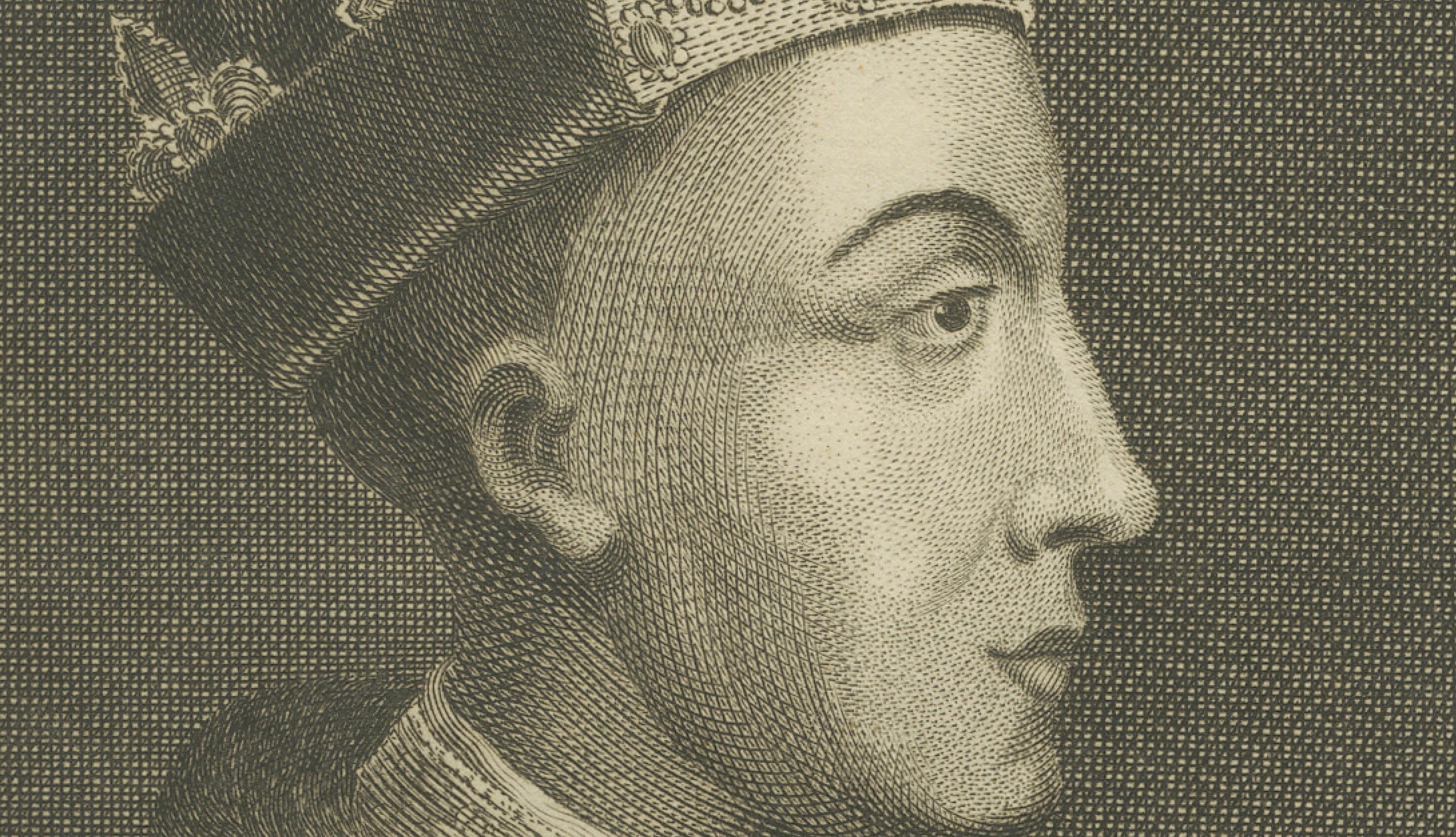 Pair of Tudor Royal Portrait Engravings, Henry V & Henry VI, c.1790