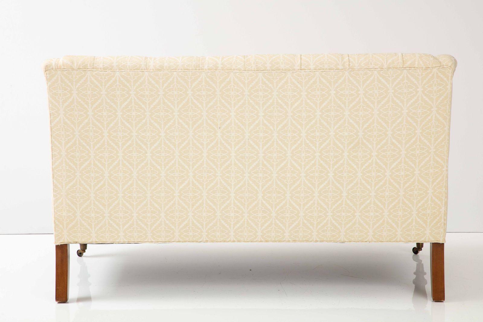 Pair of Tufted Loveseats 10