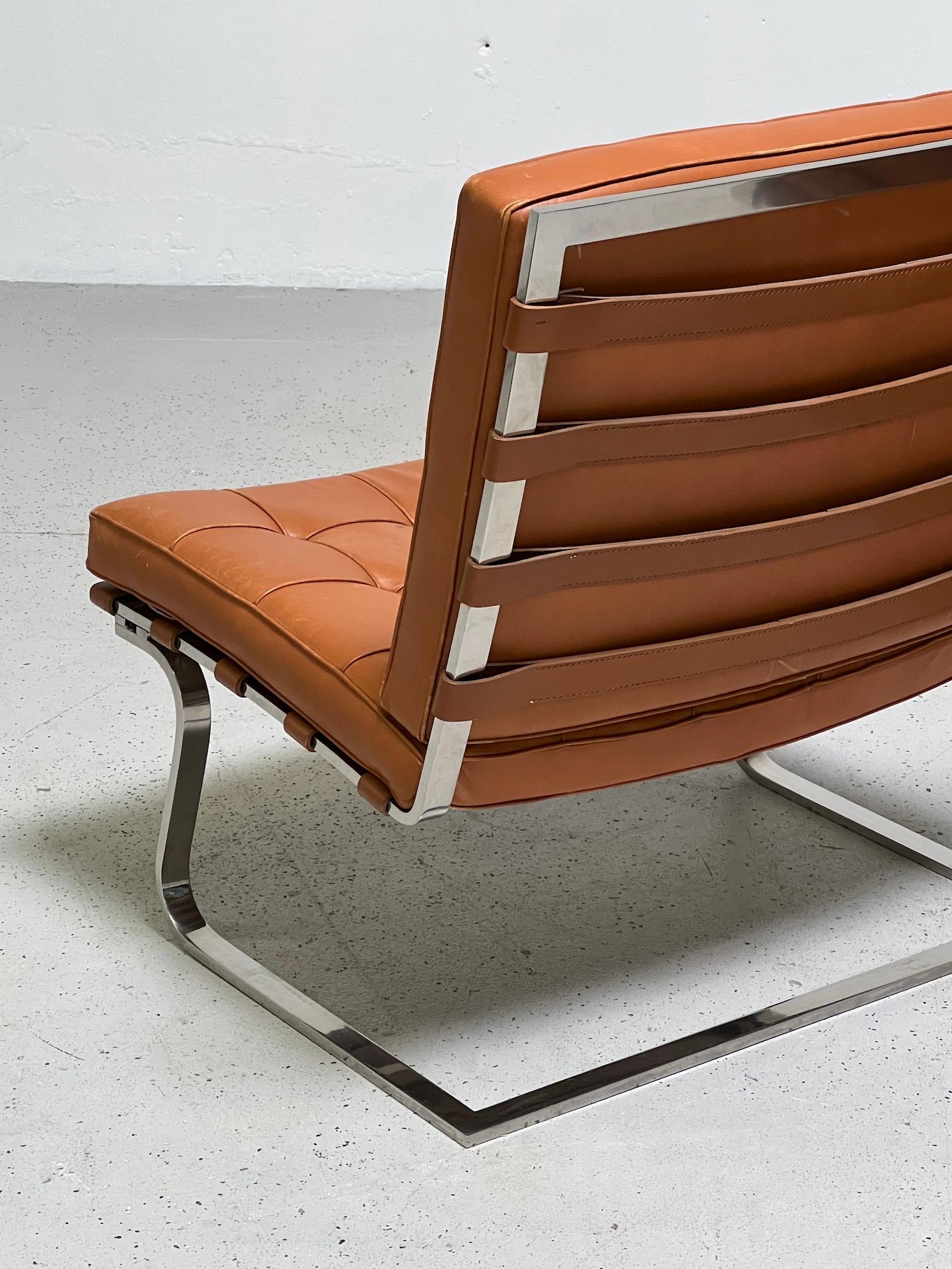 Pair of Tugendhat Chairs by Mies van der Rohe for Knoll 5