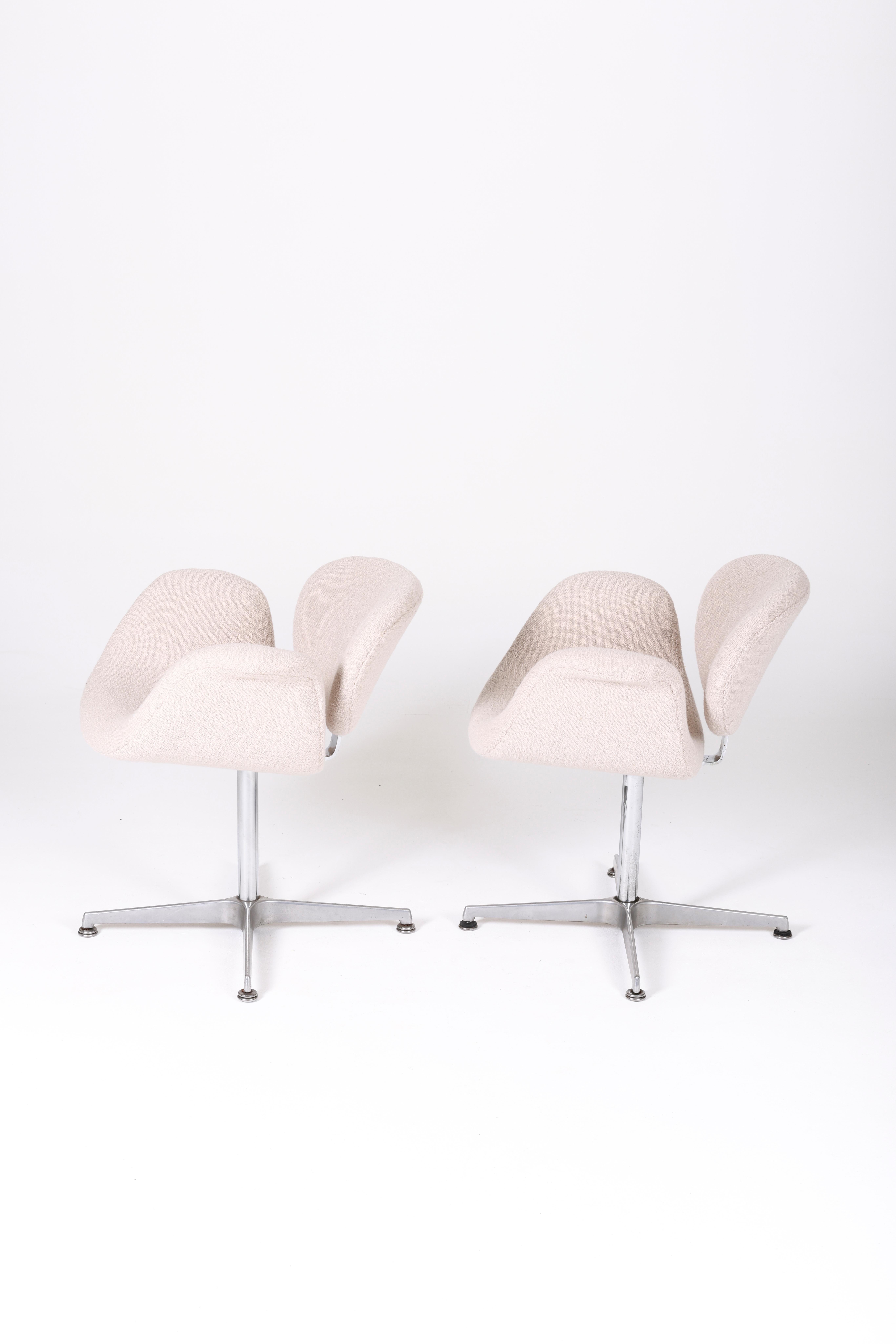 20th Century Pair of Tulip Chair by Pierre Paulin, 1960s