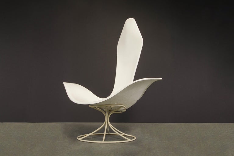 Pair of Tulip Chairs by Erwine and Estelle Laverne for Laverne International For Sale 7