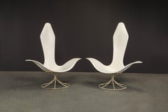 Pareja de sillas Tulip de Erwine & Estelle Laverne para Laverne International