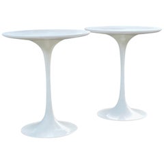 Pair of Tulip Side Tables by Maurice Burke for Arkana