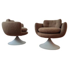 Pair of Tulips armchairs - 70s 