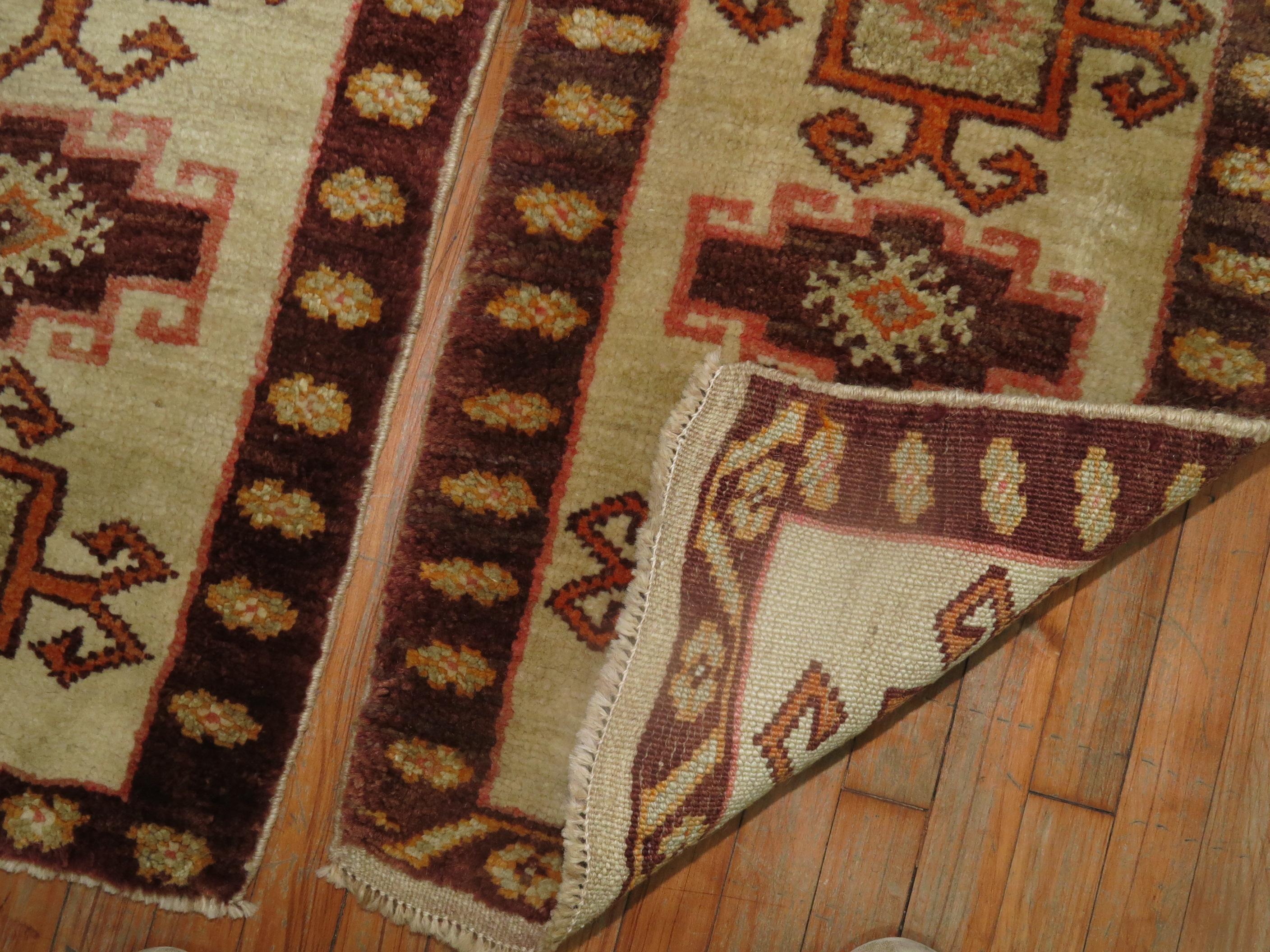 20th Century Pair of Turkish Kars Rugs For Sale