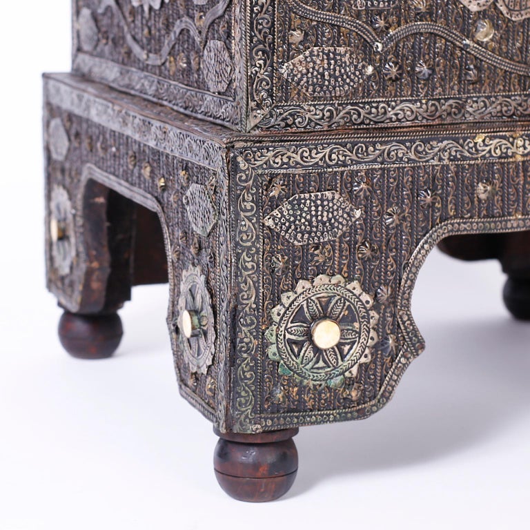 Pair of Turkish Ottomans at 1stDibs