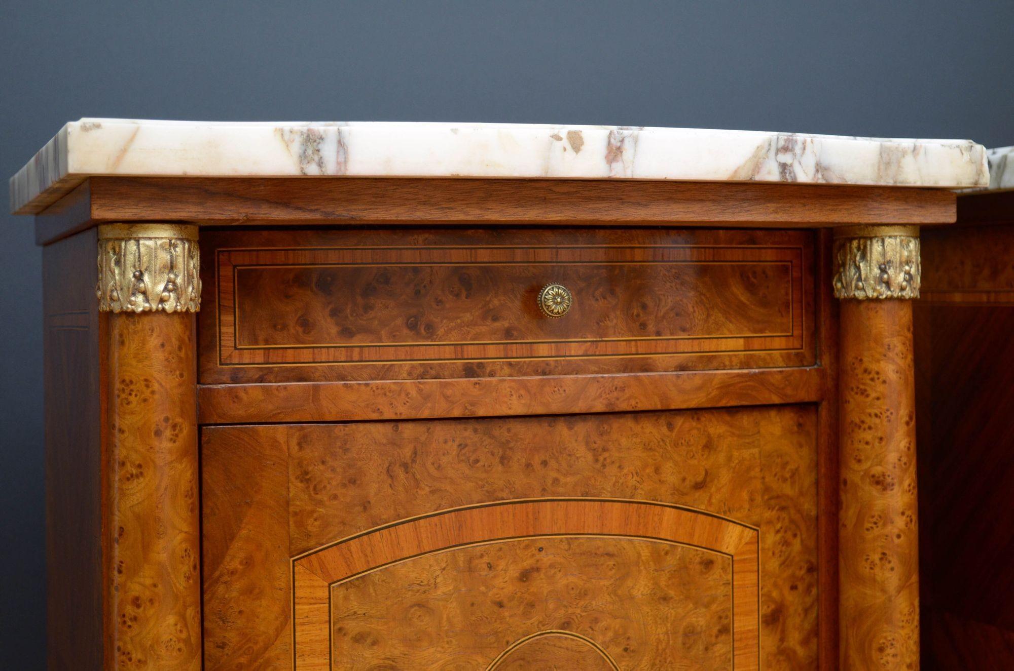 Pair of Turn of The Century Bedside Cabinets For Sale 2